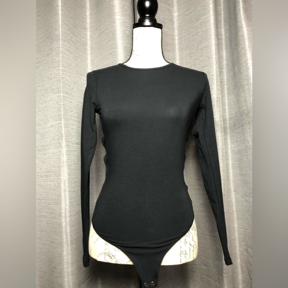 Abercrombie Womens Small Black Bodysuit Small